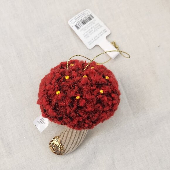 NWT Wondershop - 3 fabric mushroom ornaments set - Picture 13 of 16